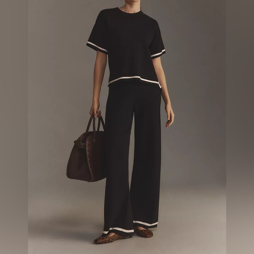 Anthropologie Knit Pull On Pants